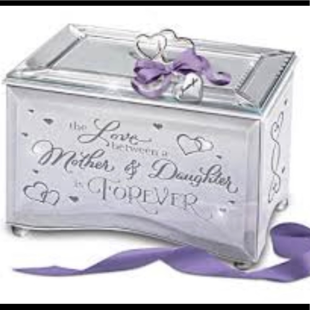 🎶 Bradford Exchange Mother/Daughter Music Box 🎶